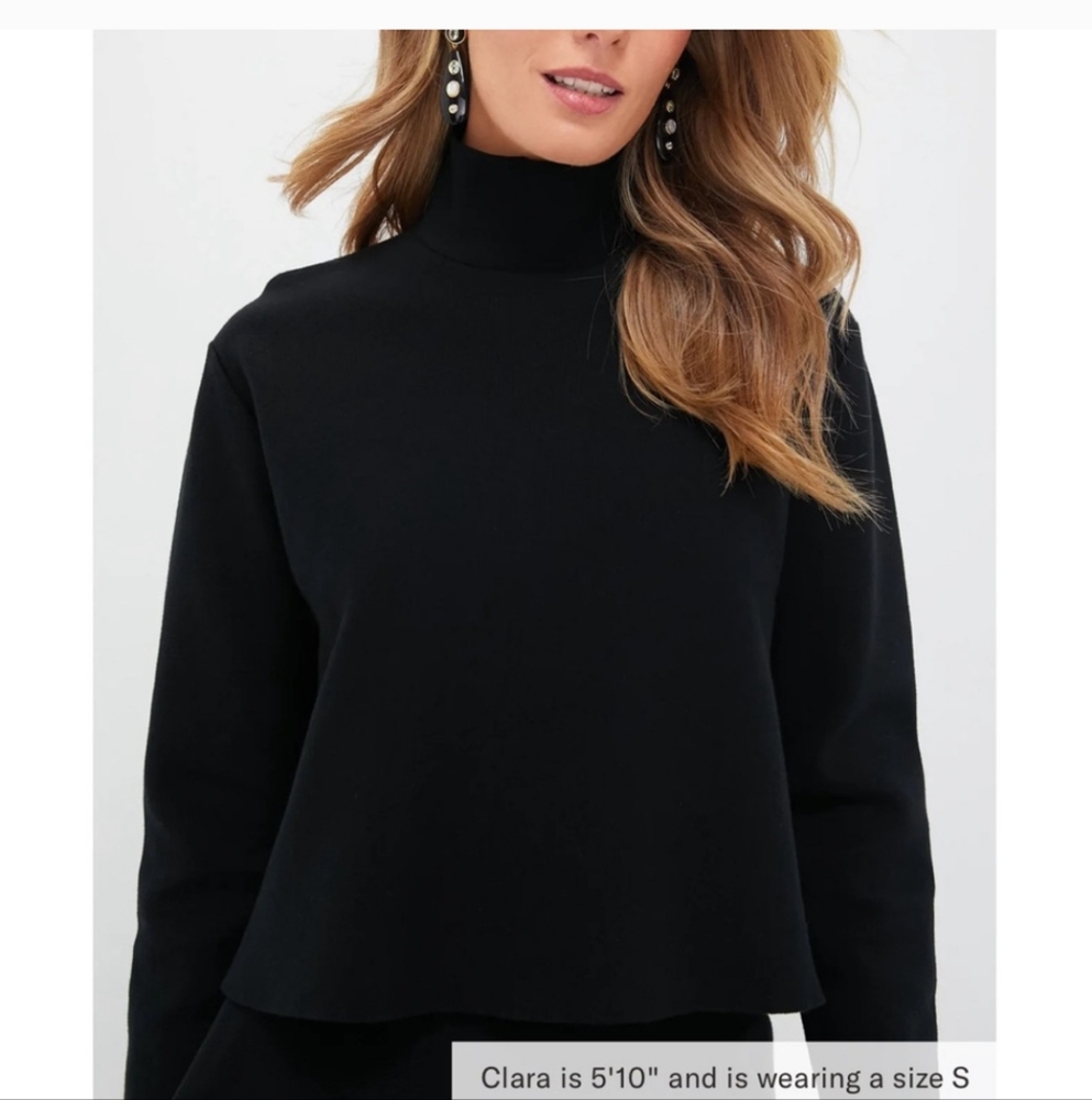 Tuckernuck Black Turtleneck Sweater